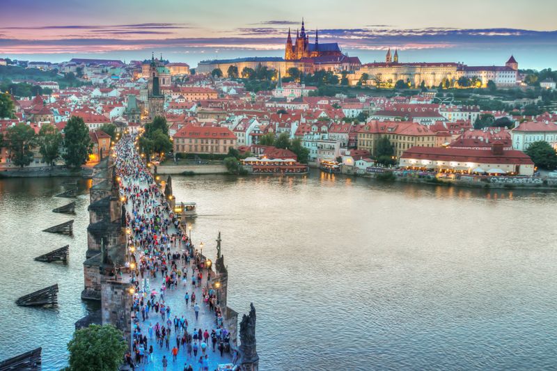 Charles Bridge & Prague Castle