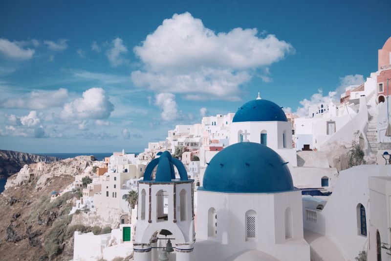 Oia Whitewashed Caldera